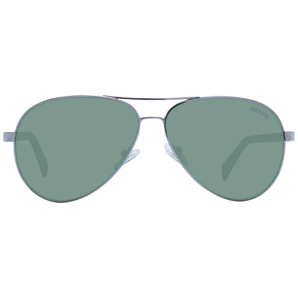 Guess Silver Unisex Sunglass - Sunglasses