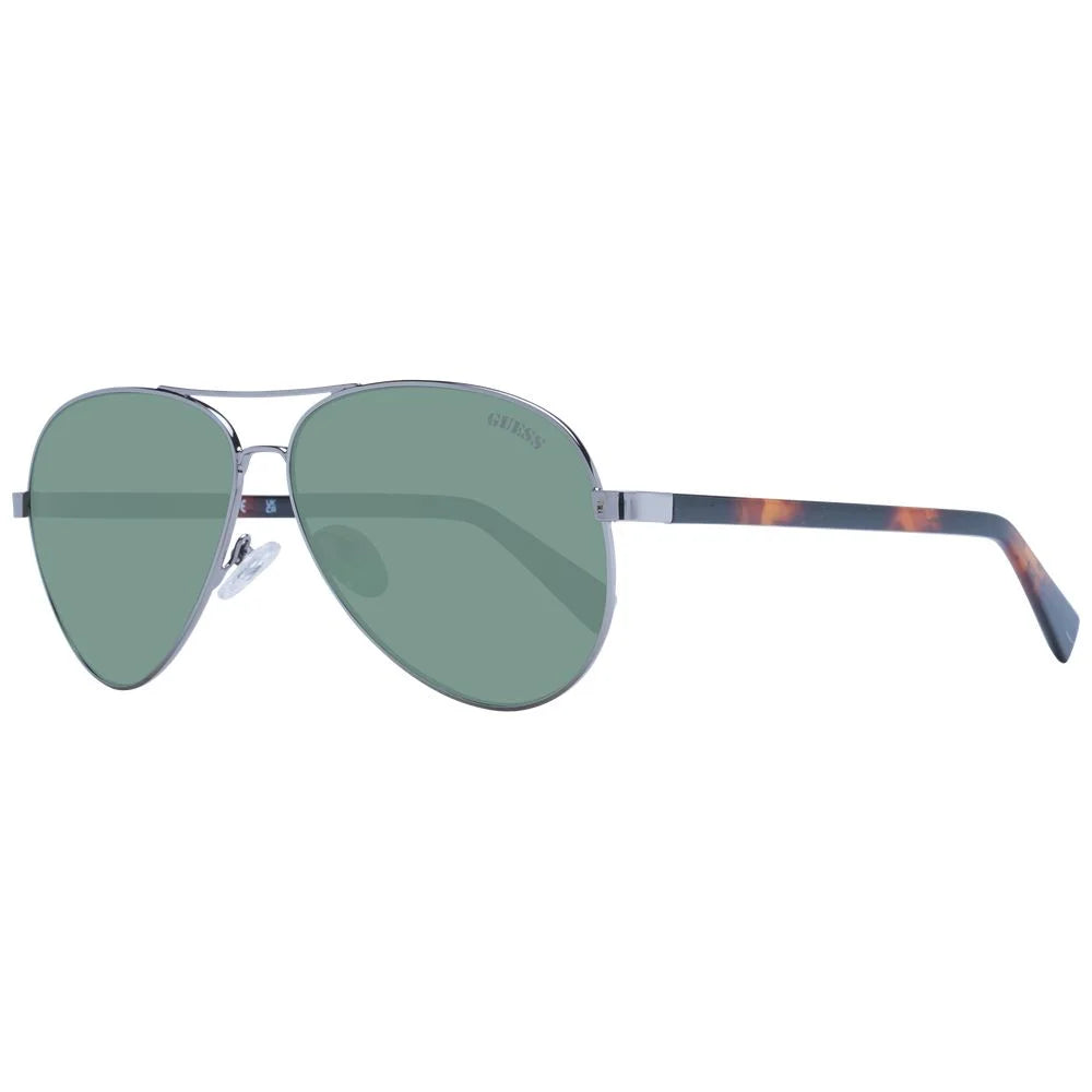 Guess Silver Unisex Sunglass - Sunglasses
