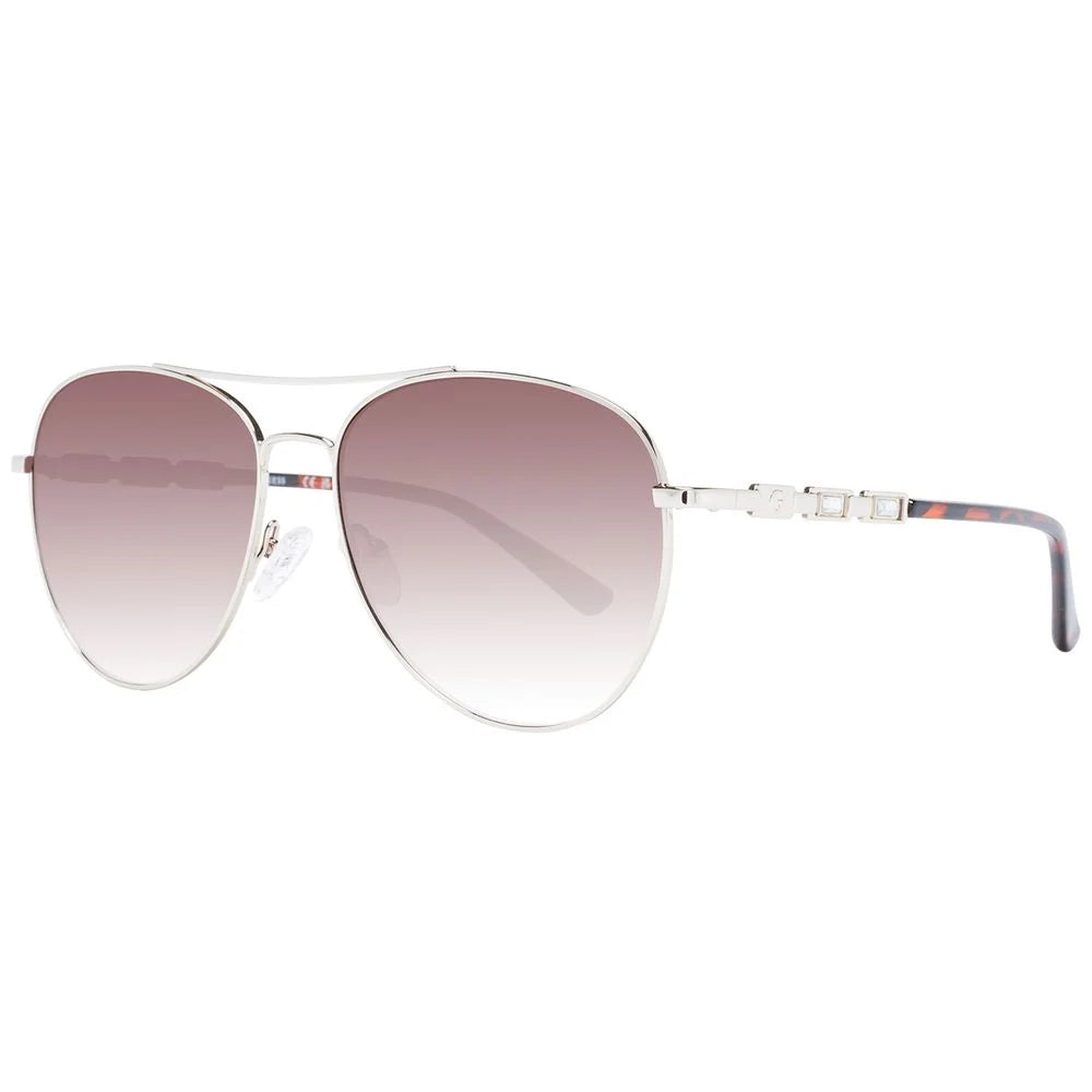 Guess Silver Women Sunglass - Sunglasses