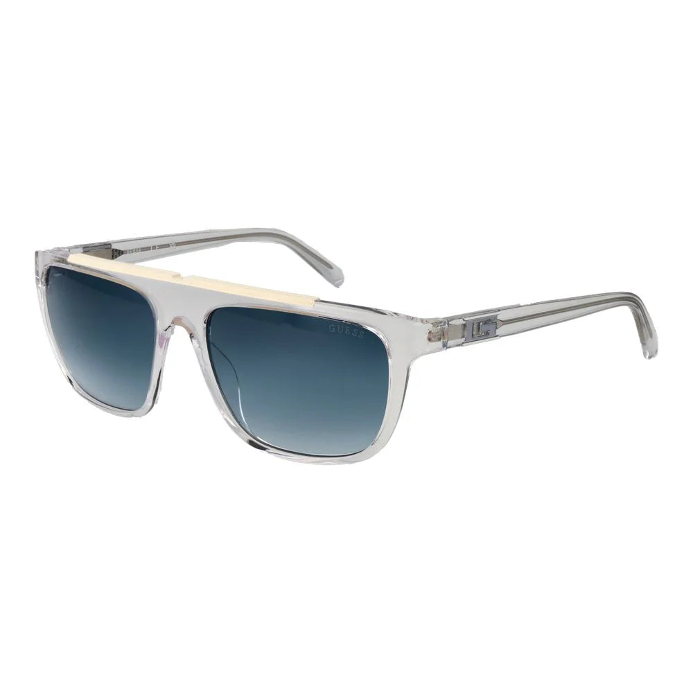 Guess Transparent Men Sunglass - Sunglasses