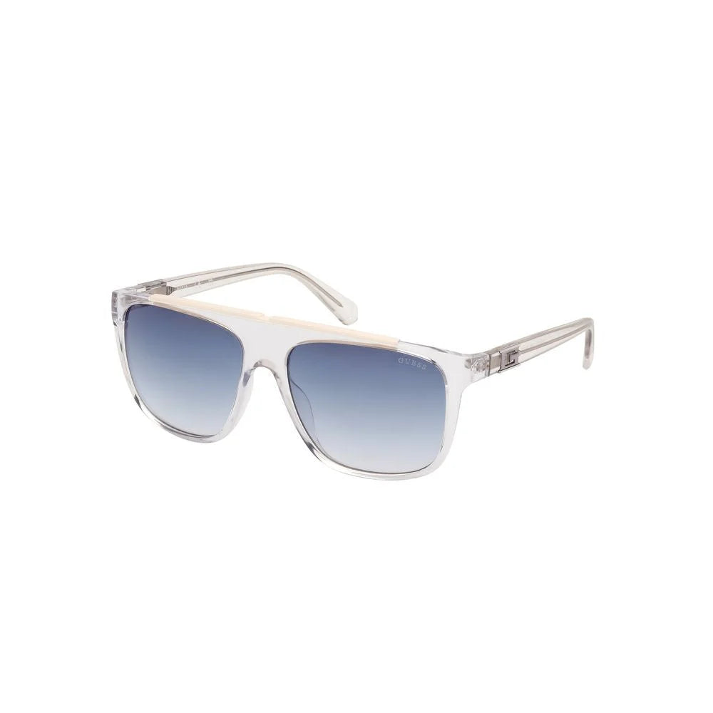 Guess Transparent Resin Sunglasses