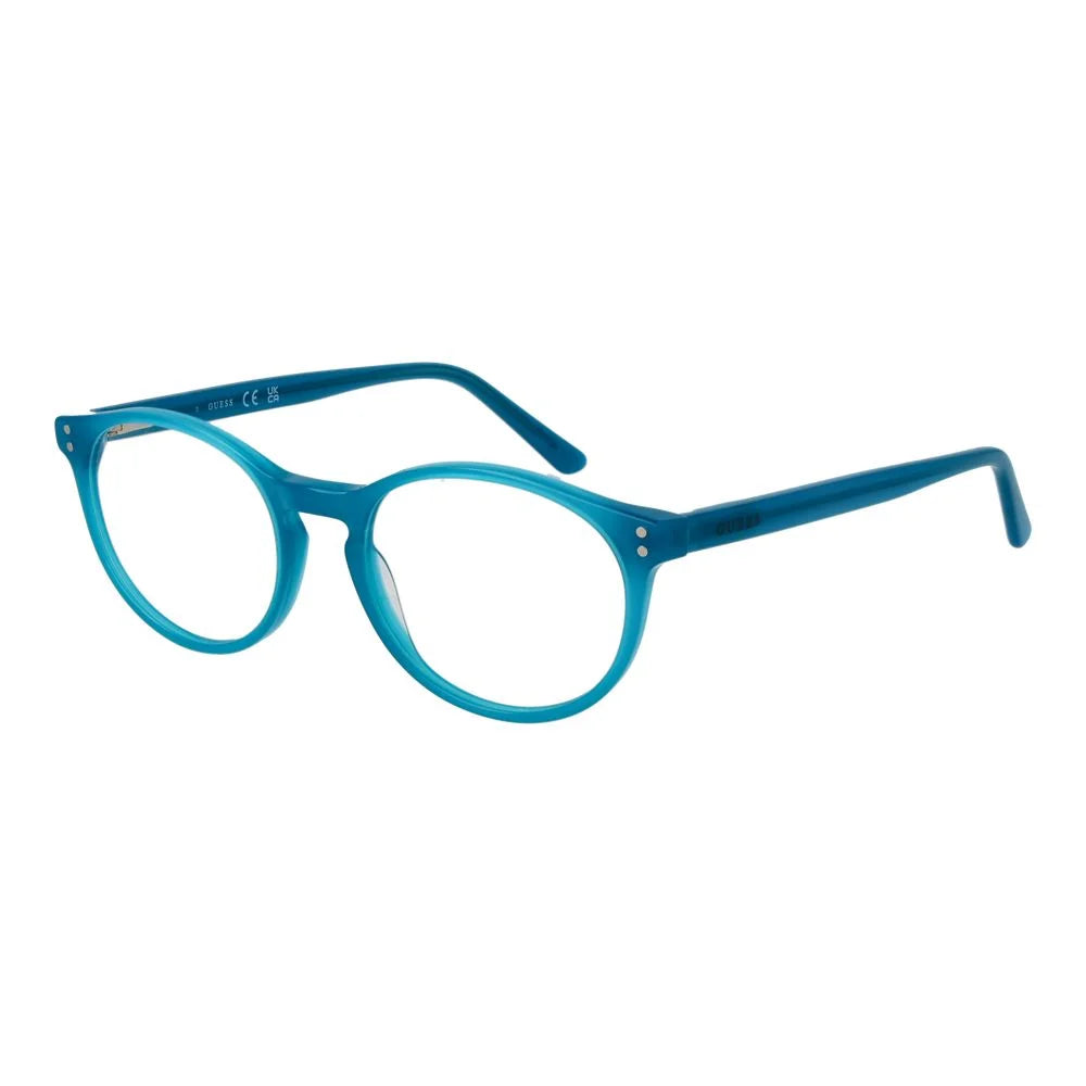 Guess Turquoise Unisex Glasses Frame - Eyeglasses
