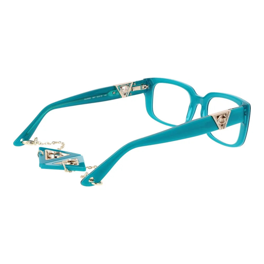 Guess Turquoise Women Glasses Frame - Eyeglasses