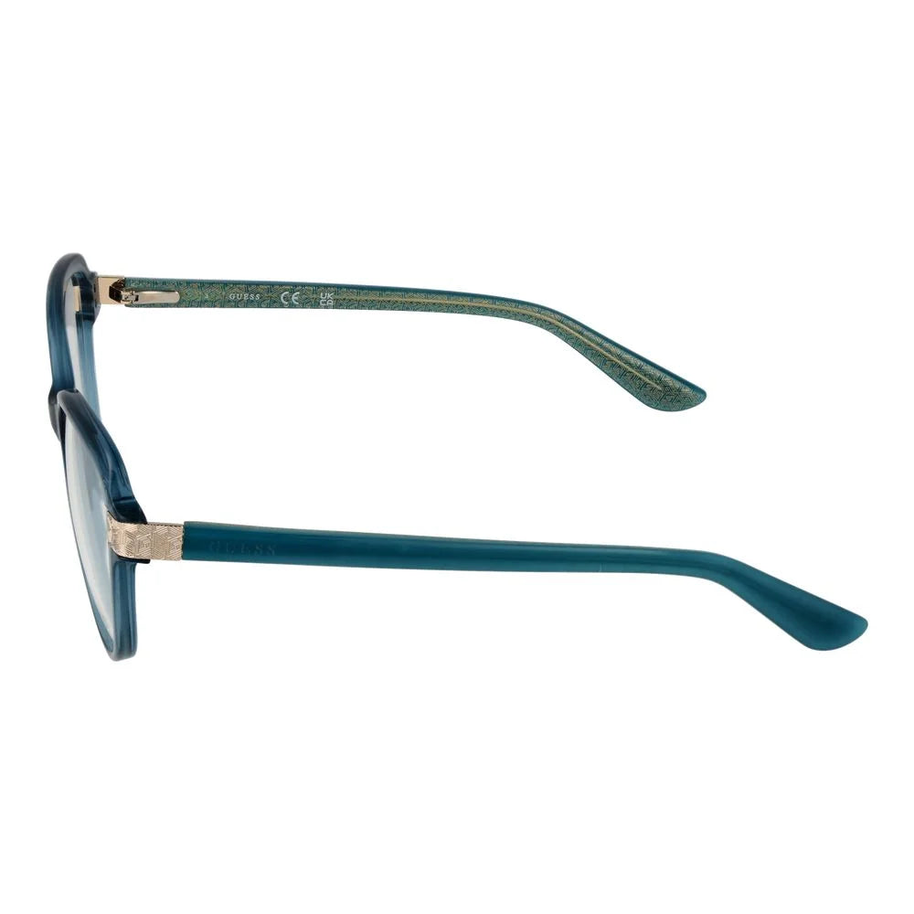 Guess Turquoise Women Glasses Frame - Eyeglasses