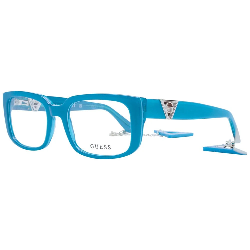 Guess Turquoise Women Glasses Frame - Eyeglasses