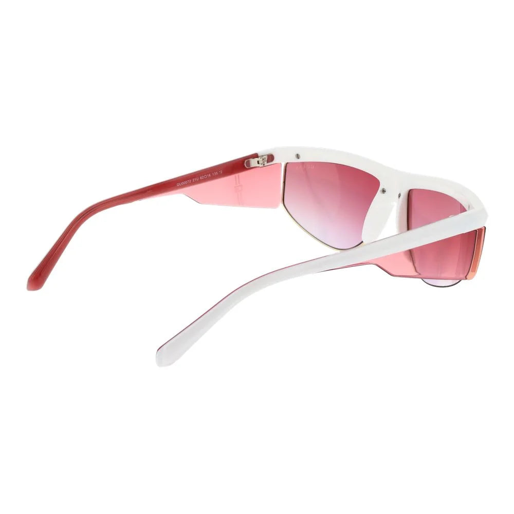 Guess White Men Sunglass - Sunglasses
