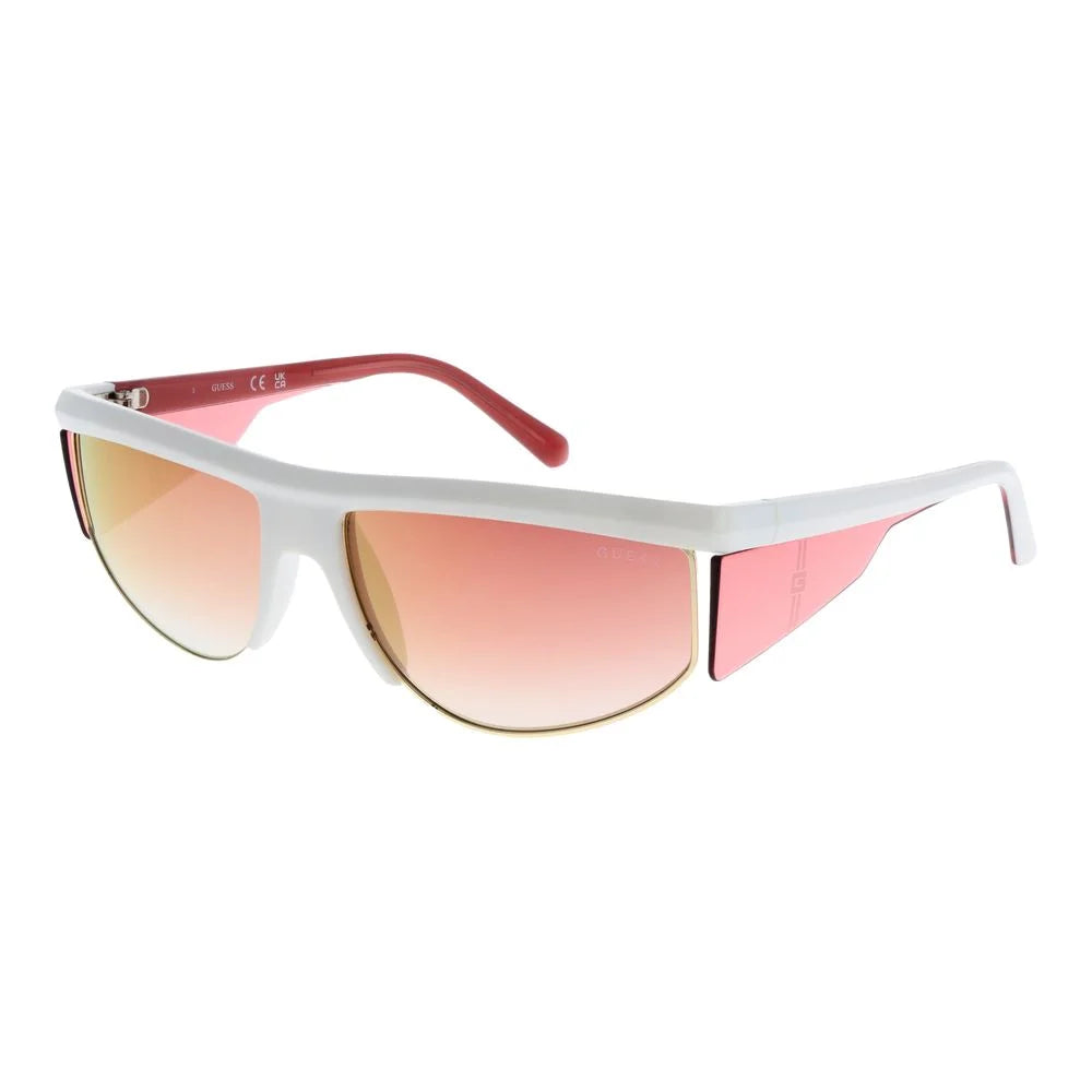 Guess White Men Sunglass - Sunglasses