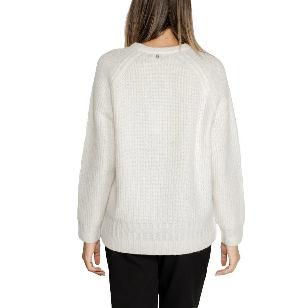 Guess White Polyester Sweater - IT44|L