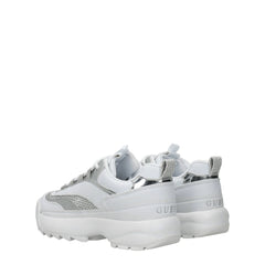Guess White Polyethylene Chunky Sneakers - EU41/US11