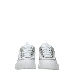 Guess White Polyethylene Chunky Sneakers - EU41/US11