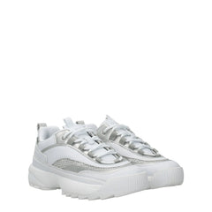Guess White Polyethylene Chunky Sneakers - EU41/US11 - Sneakers