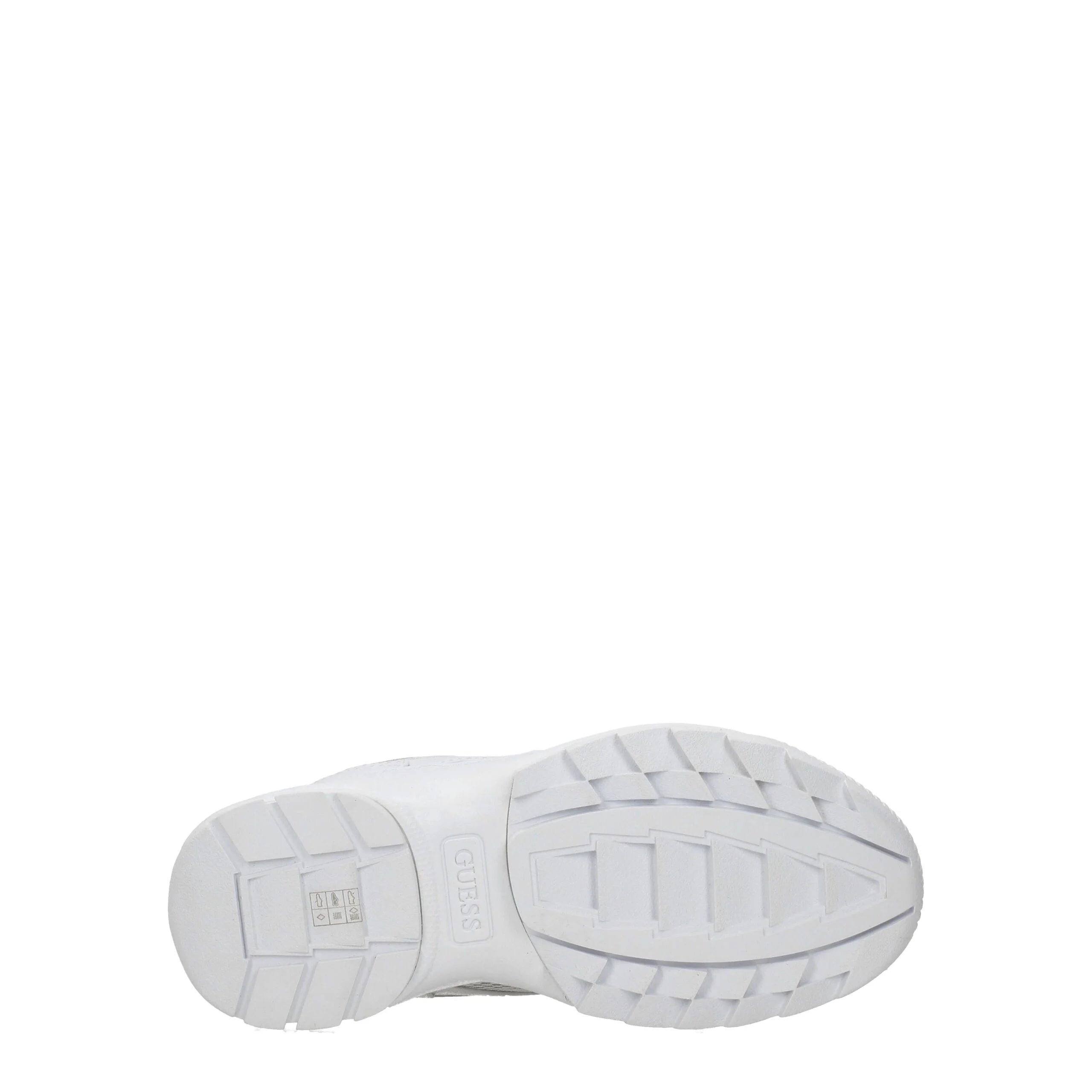 Guess White Polyethylene Chunky Sneakers - EU41/US11