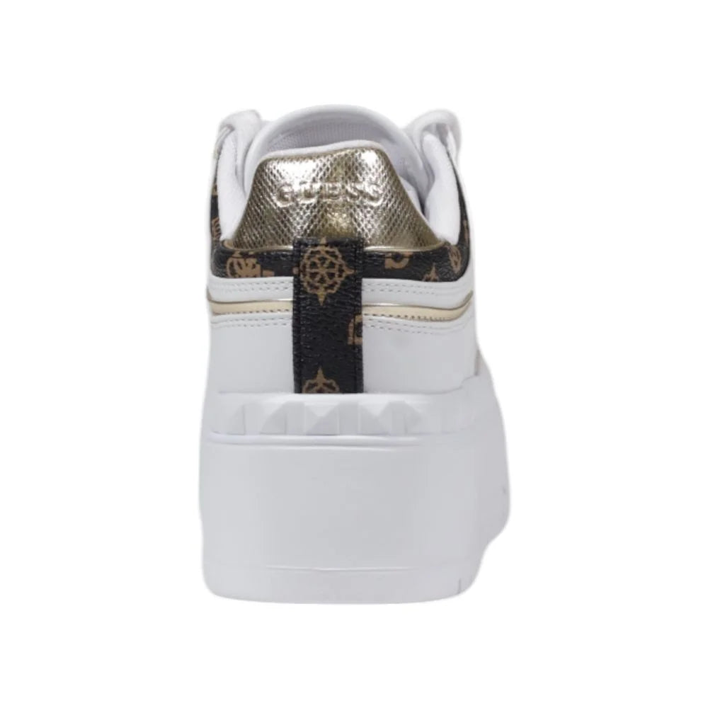 Guess White Polyethylene Platform Pumps - EU37/US7