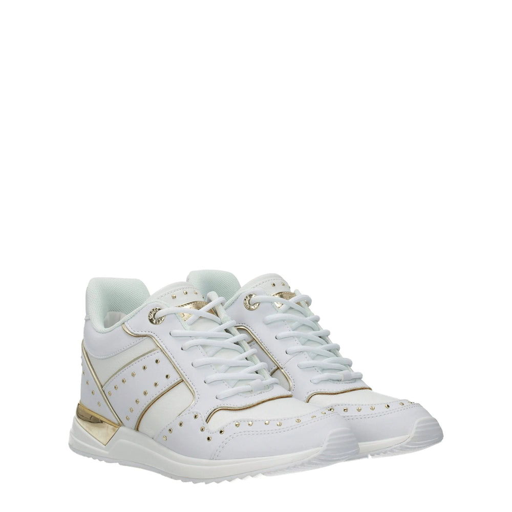 Guess White Polyethylene Sneakers - EU39/US9 - Sneakers
