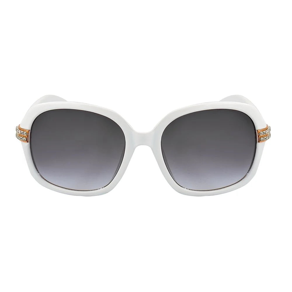 Guess White Resin Sunglasses - Sunglasses