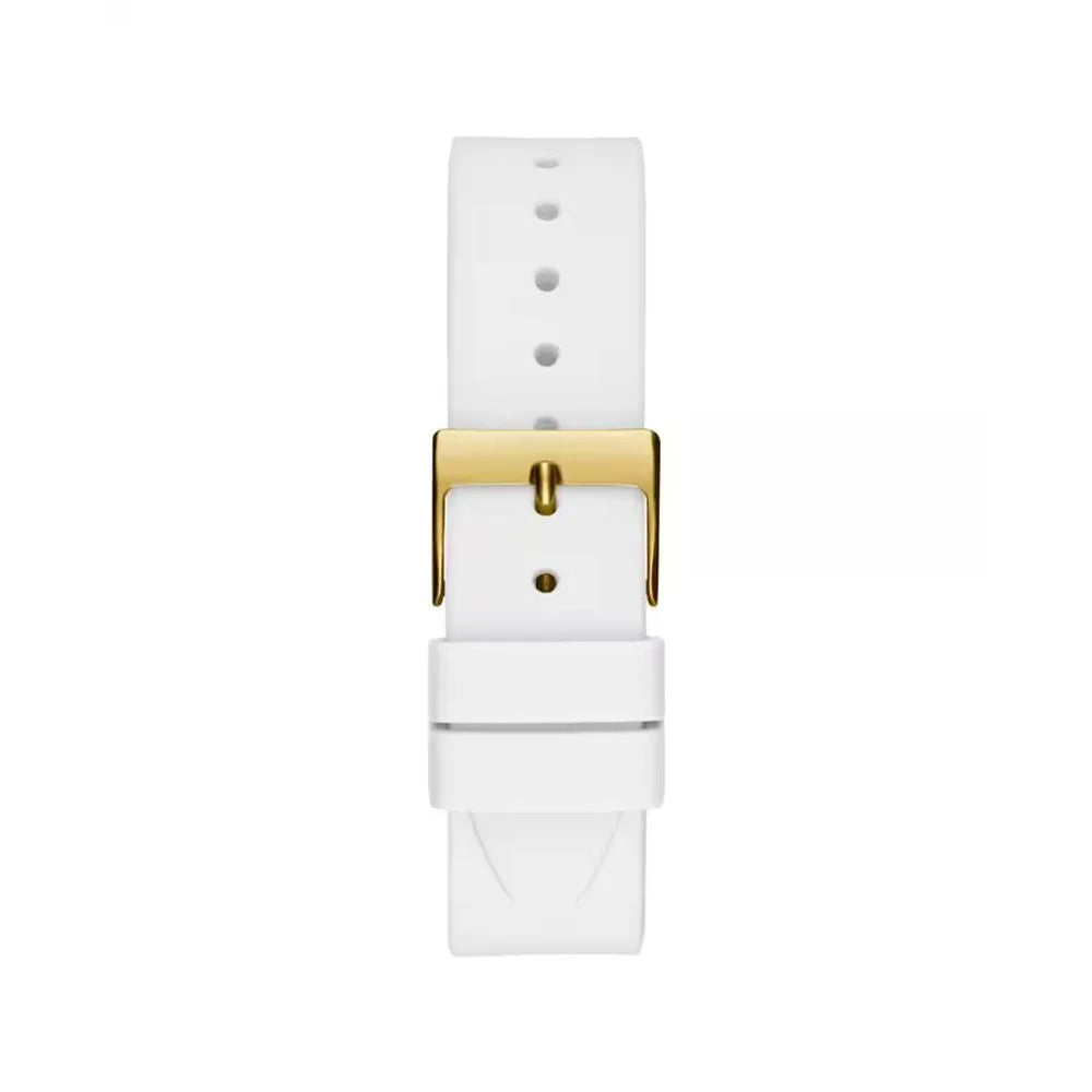 Guess White Synthetic Dress Watch