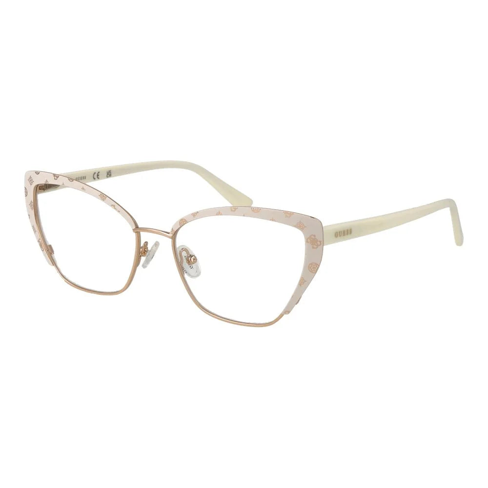 Guess White Women Glasses Frame - Eyeglasses