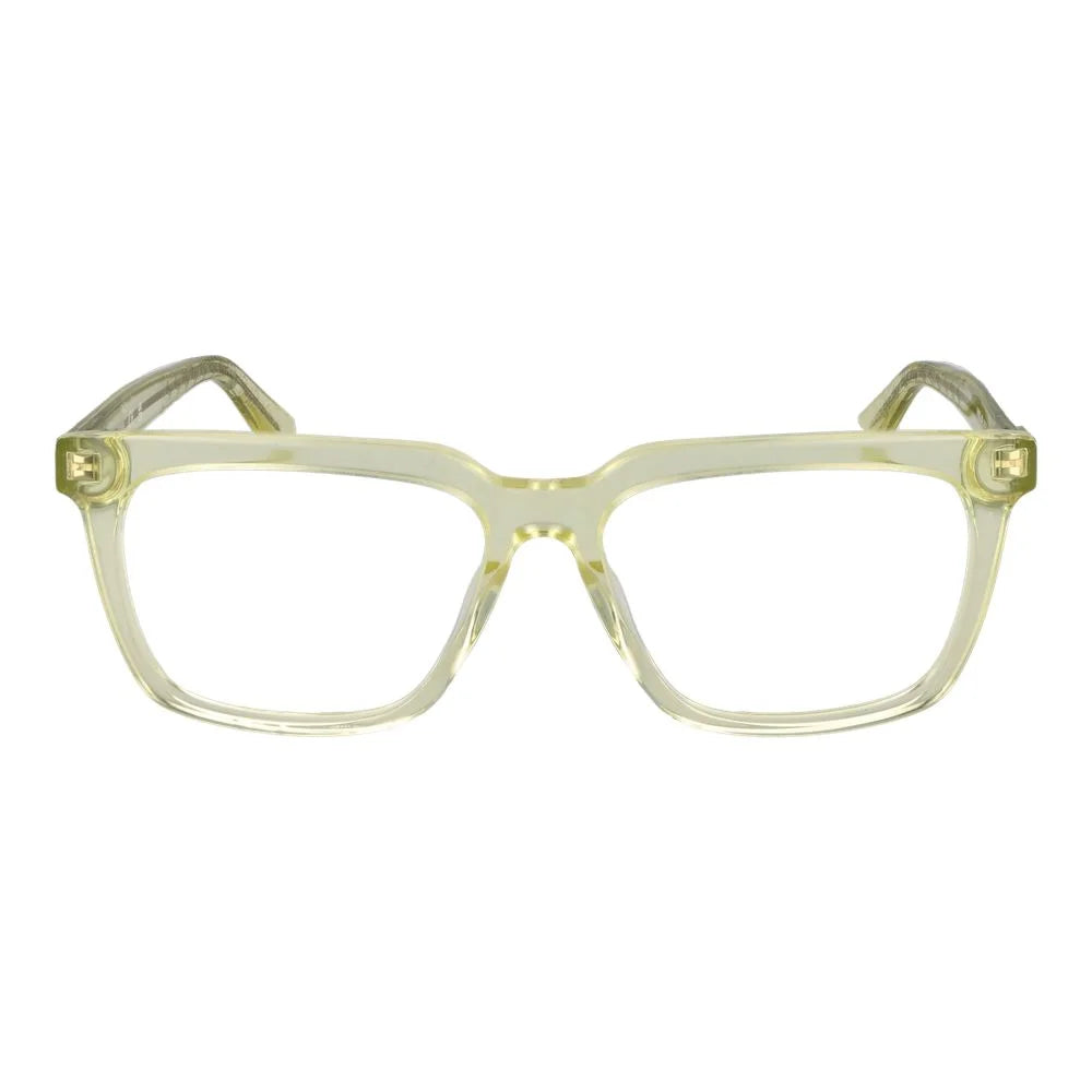 Guess Yellow Men Glasses Frame - Clothing Accessories