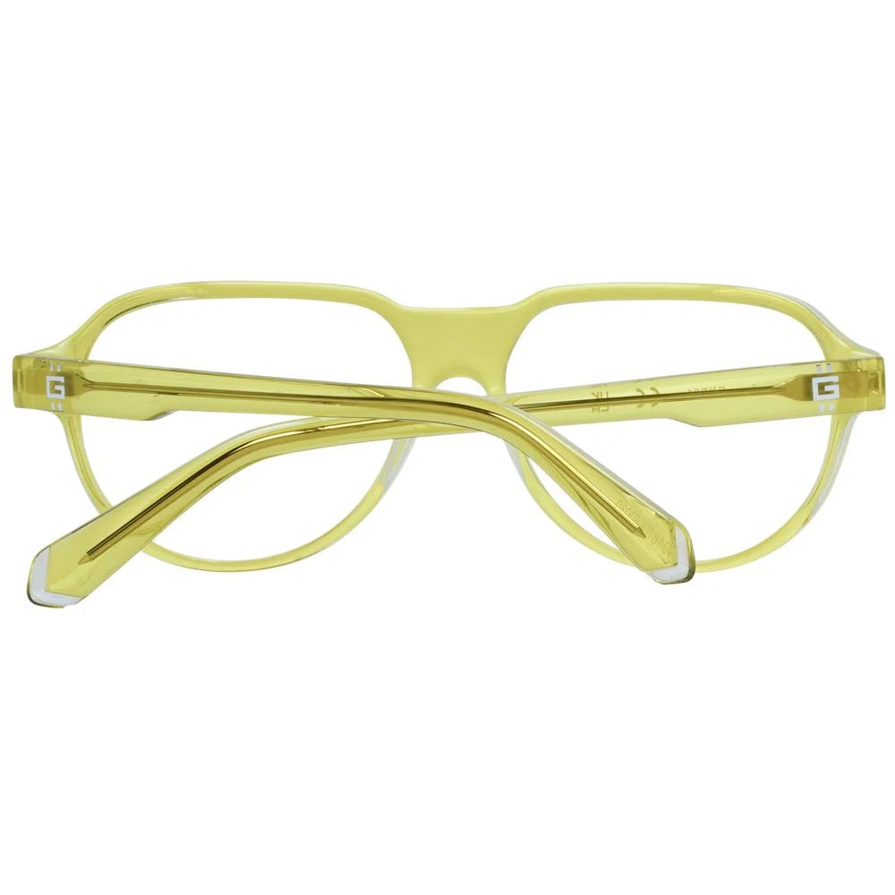Guess Yellow Men Glasses Frame - Eyeglasses