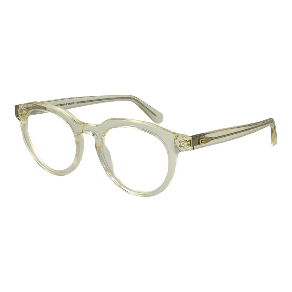Guess Yellow Men Glasses Frame - Eyeglasses