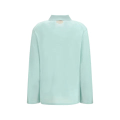 Guest in Residence Blue Cashmere Dress Shirt