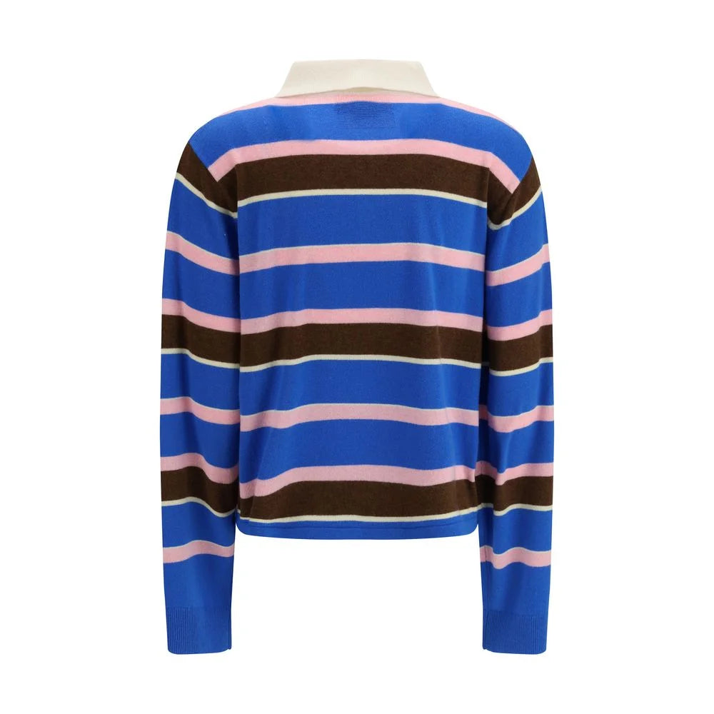 Guest in Residence Blue Cashmere Cashmere Sweater