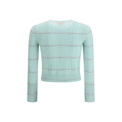 Guest in Residence Light Blue Cashmere Cardigan - M