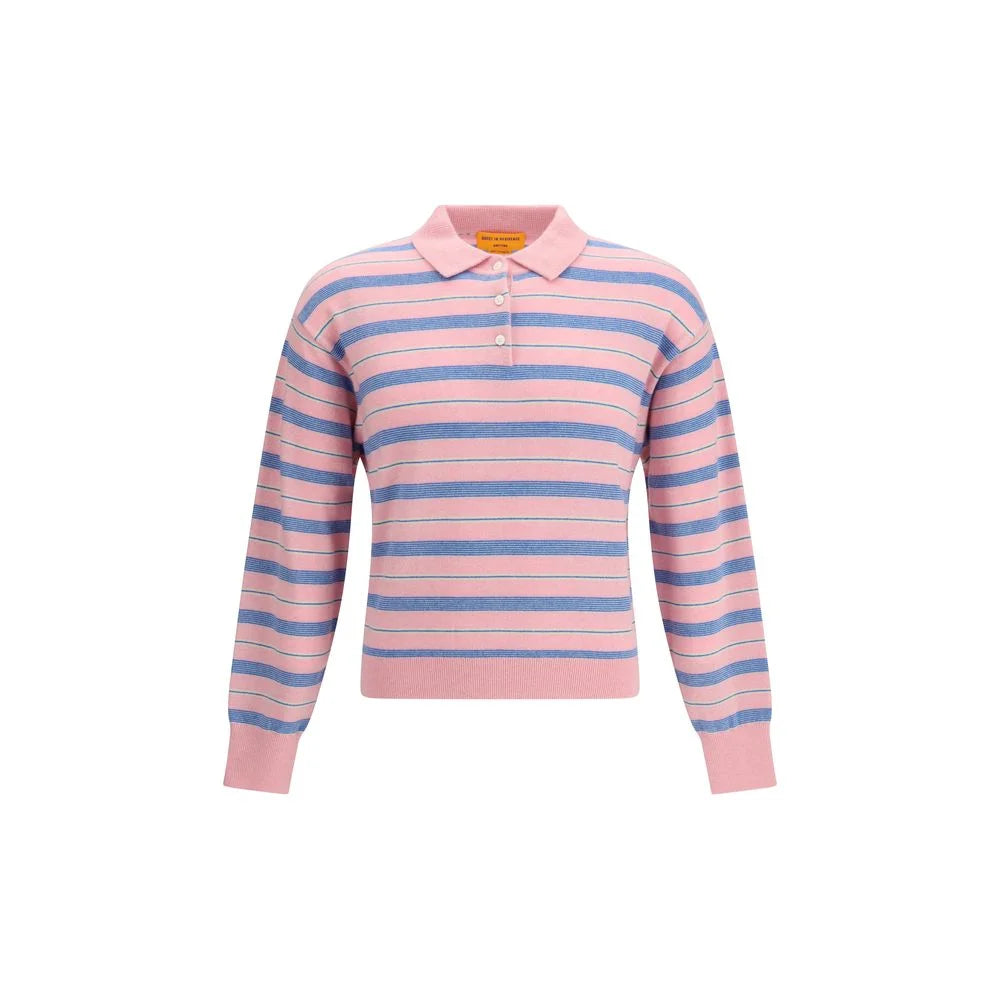 Guest in Residence Multicolor Cashmere Polo Shirt - S