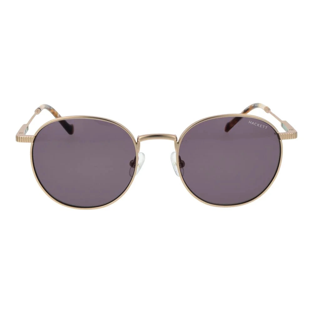 Hackett Gold Metal Sunglasses