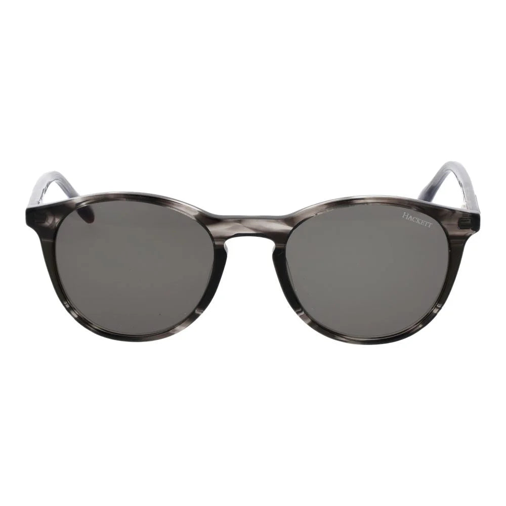 Hackett Gray Plastic Sunglasses