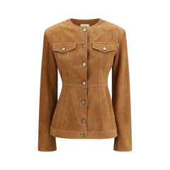 Haikure Brown Leather Jacket - M