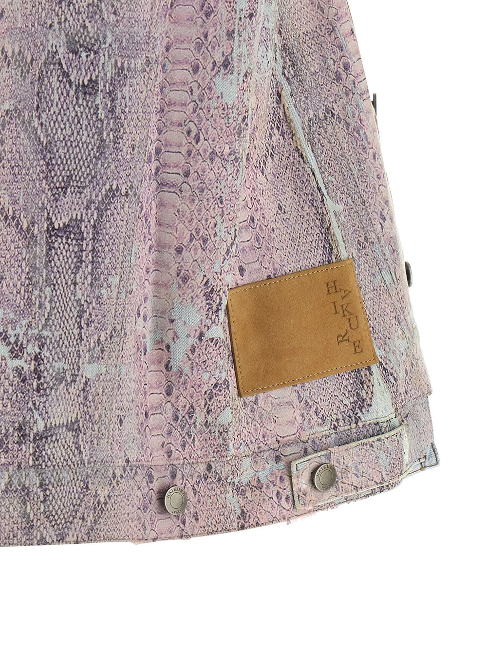 Haikure Multicolor Polyester Sleeveless Jacket - XS