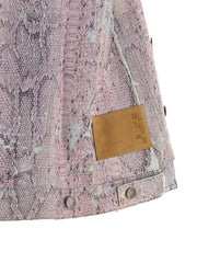 Haikure Multicolor Polyester Sleeveless Jacket - XS