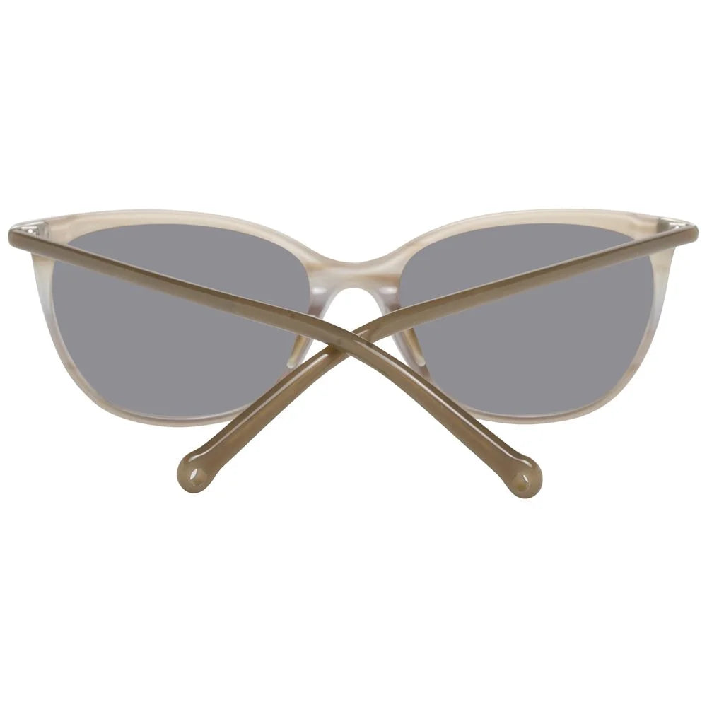 Hally&Son Brown Plastic Sunglasses