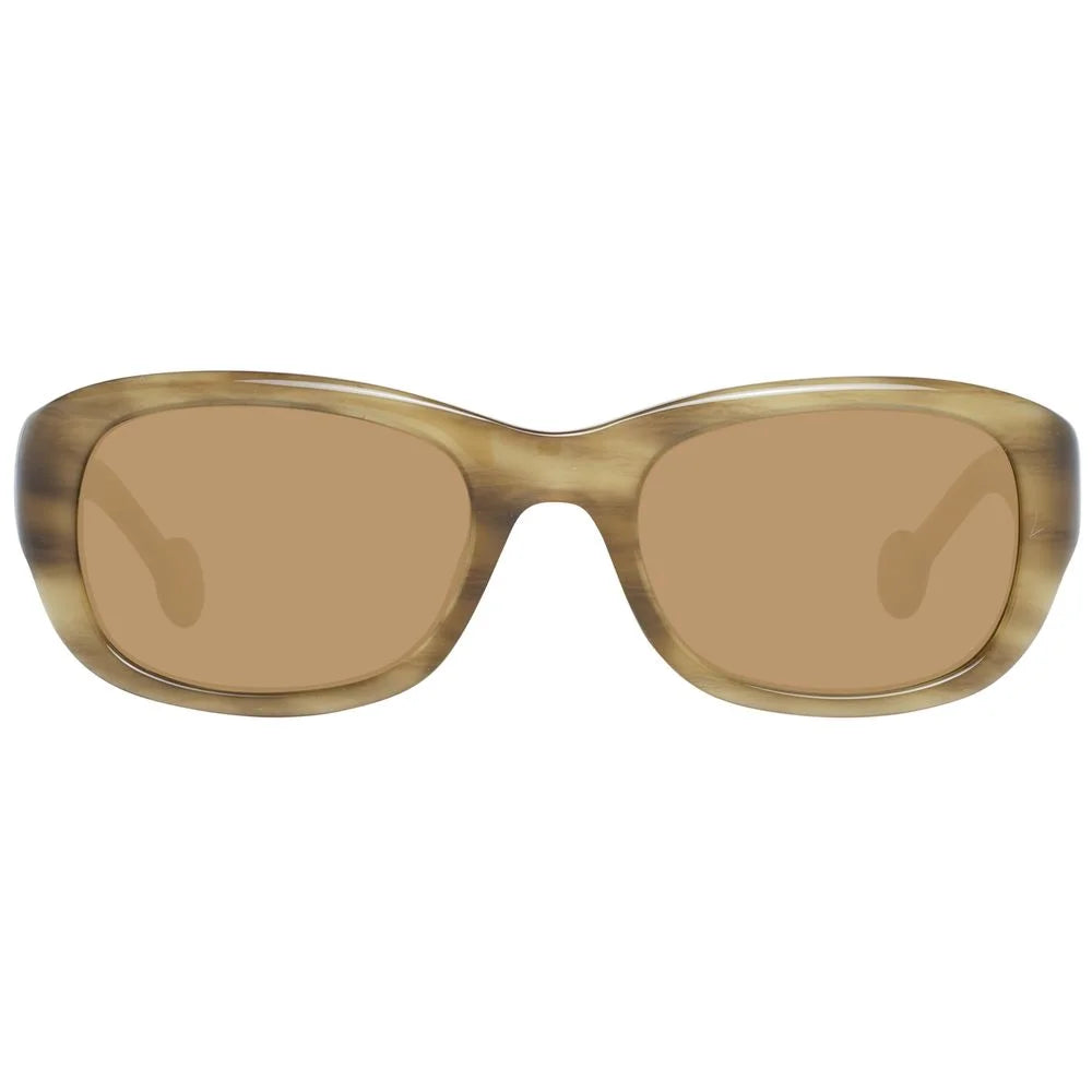 Hally&Son Brown Plastic Sunglasses - Sunglasses