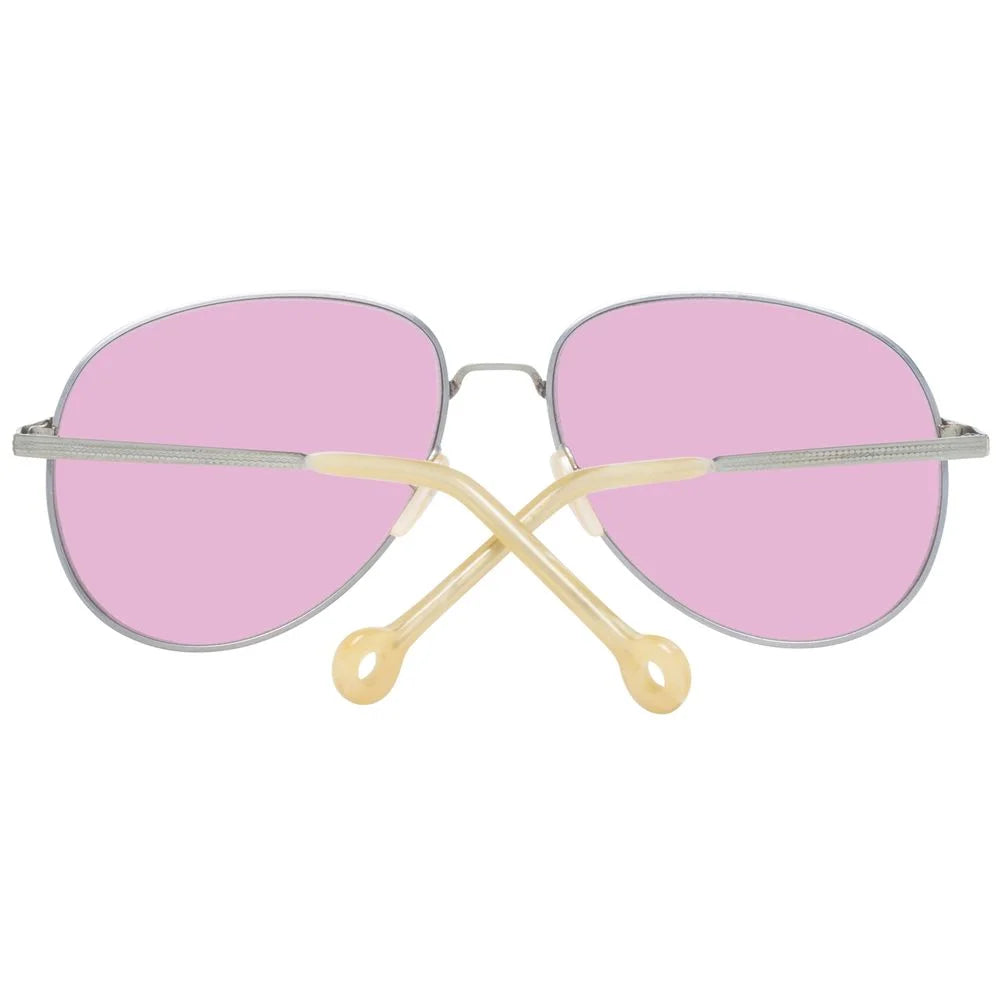 Hally&Son Gold Metal Sunglasses - Sunglasses