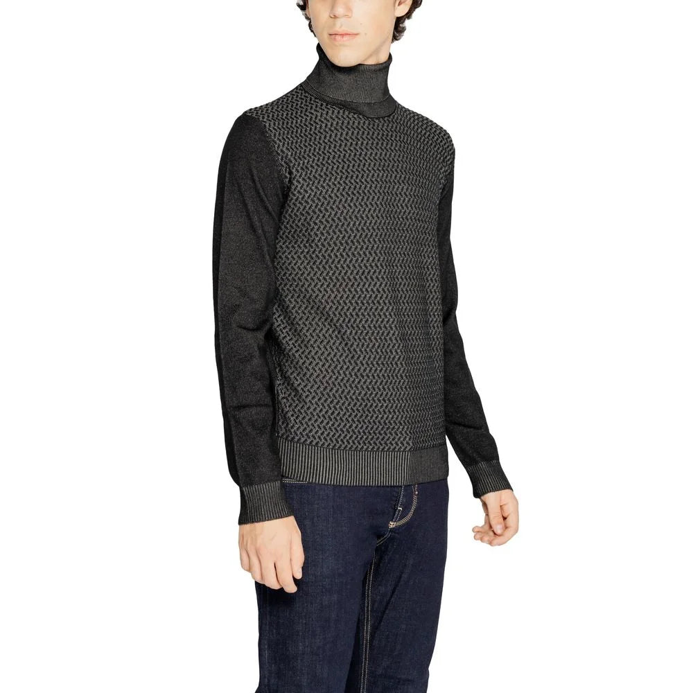 Hamaki-Ho Black Viscose Turtleneck - Sweaters