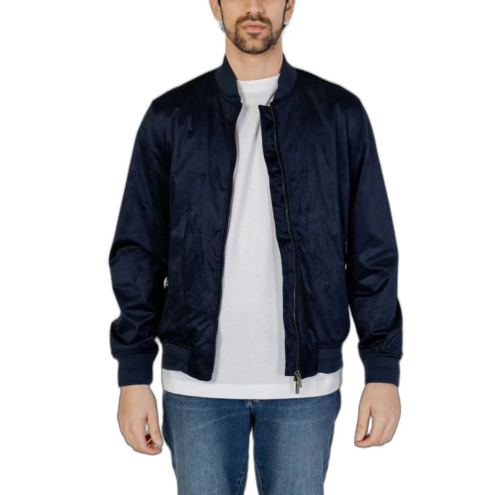 Hamaki-Ho Blue Polyester Jackets & Coat - IT44 | S - Bomber Jackets