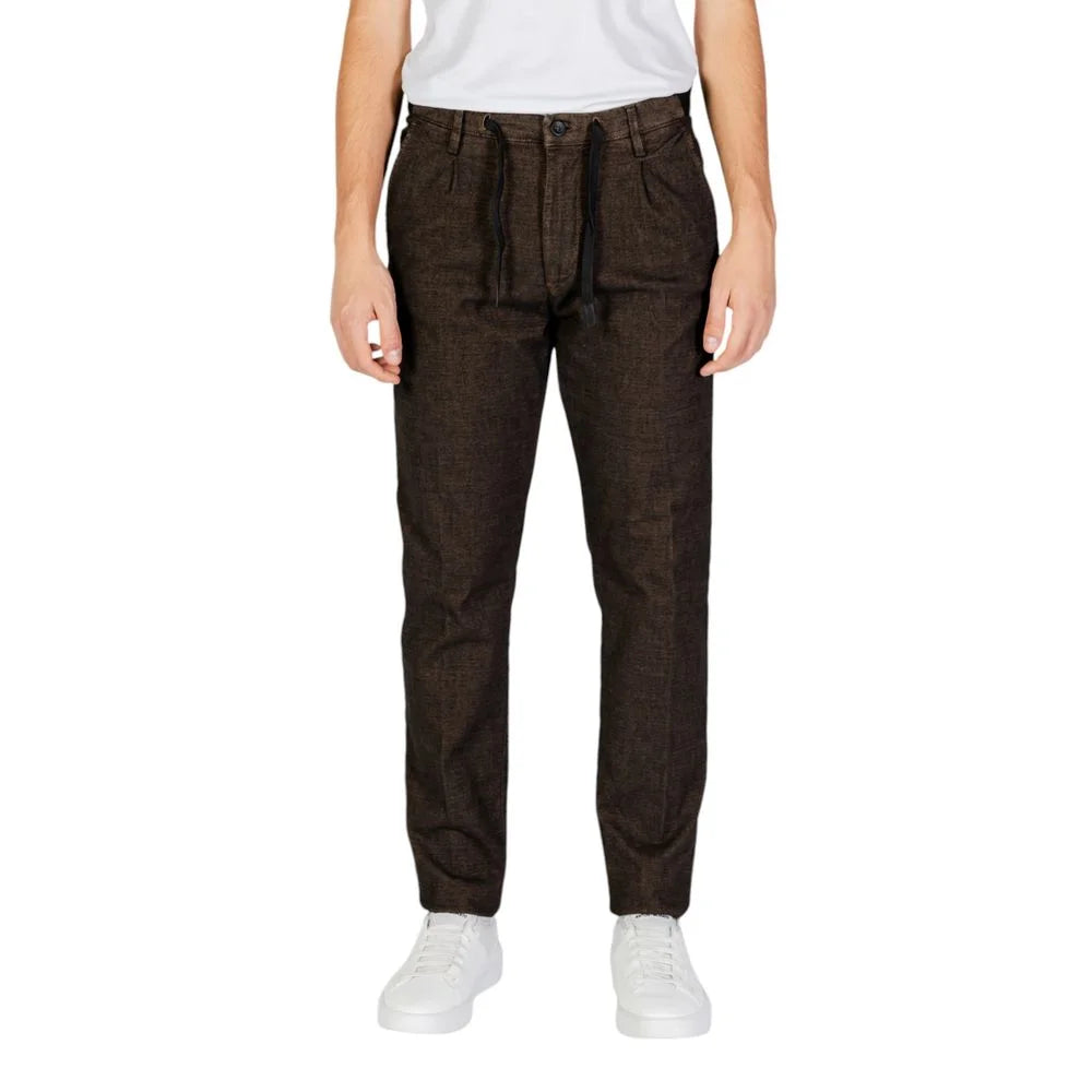 Hamaki-Ho Brown Cotton Pant - IT44 | XS - Trousers