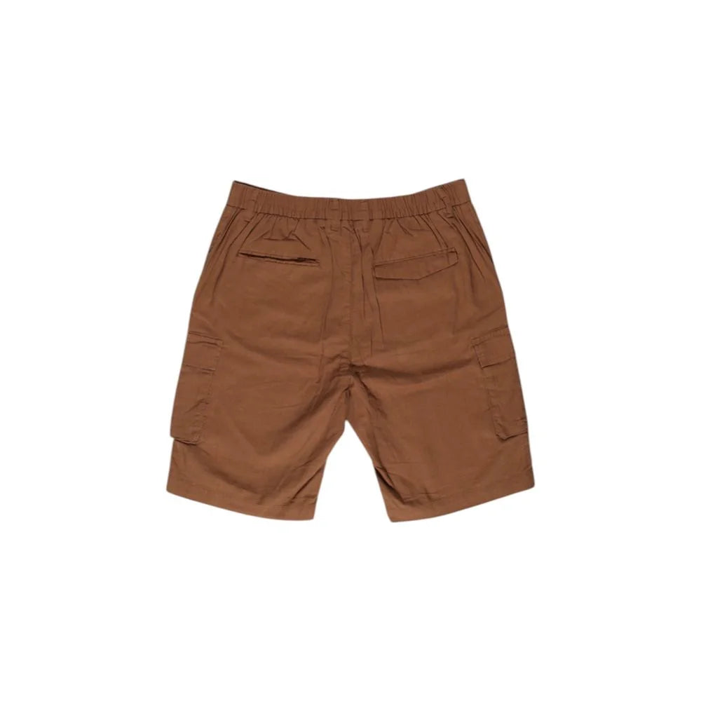 Hamaki-Ho Brown Linen Bermuda - IT54 | XXL - Cargo Shorts