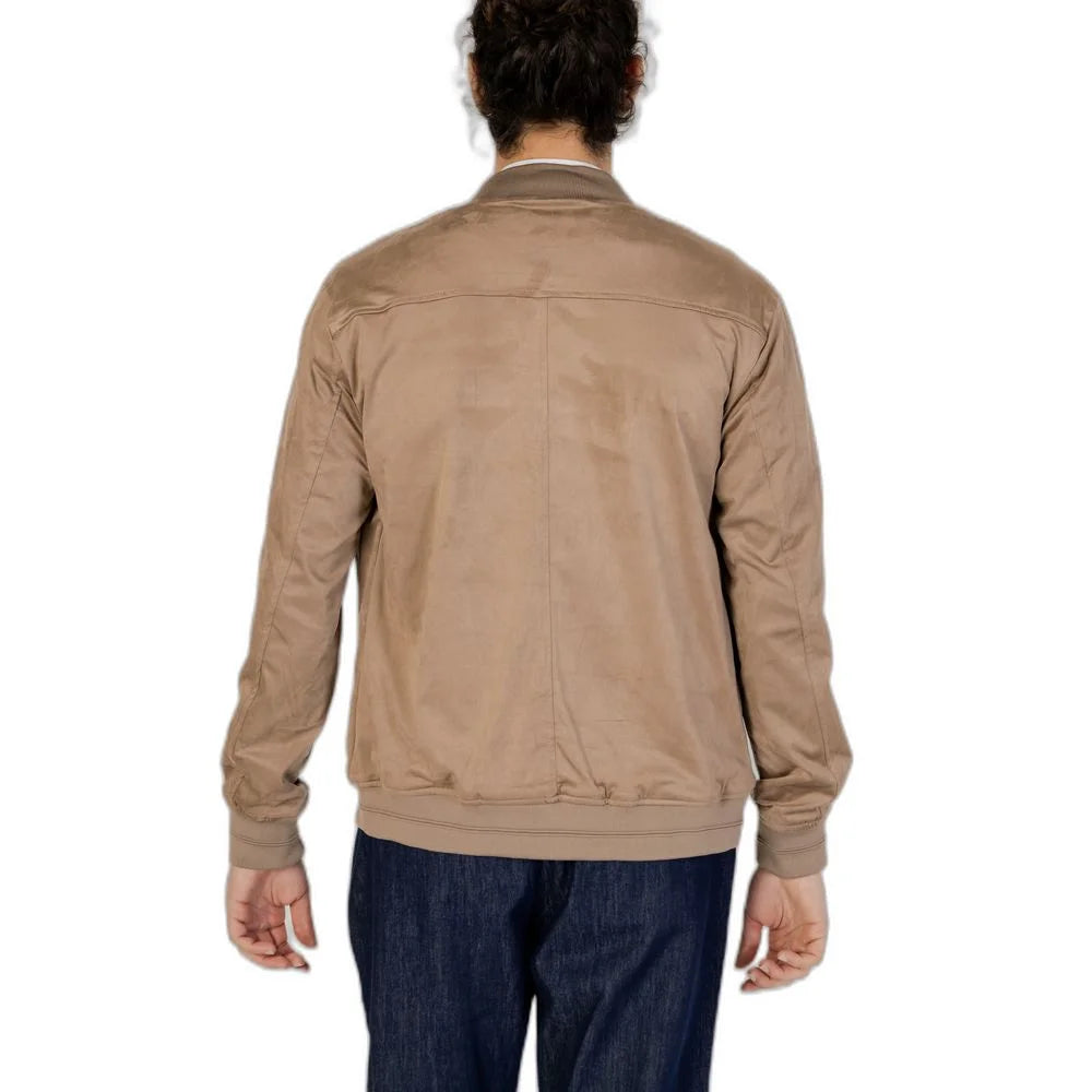 Hamaki-Ho Brown Polyester Jackets & Coat - IT44 | S - Bomber Jackets