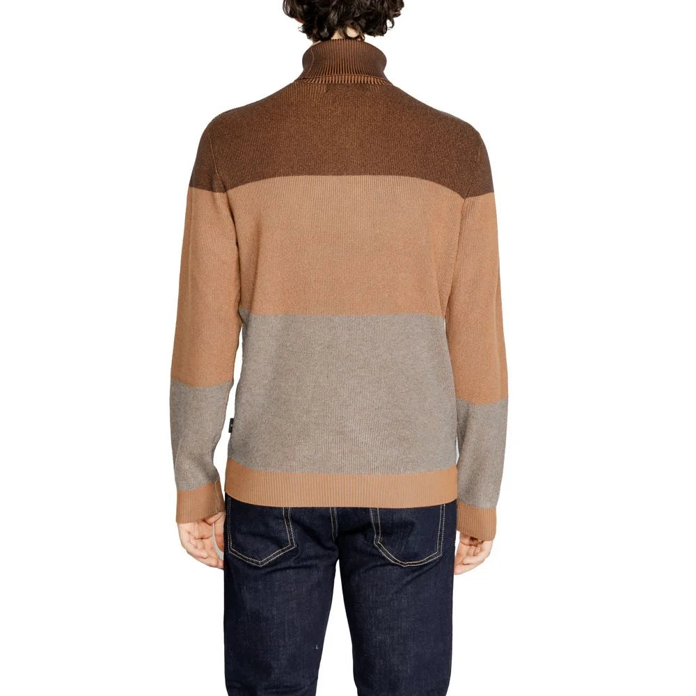 Hamaki-Ho Brown Viscose Turtleneck - Sweaters