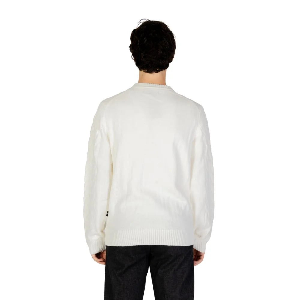 Hamaki-Ho White Marabou Sweater - IT52 | XL