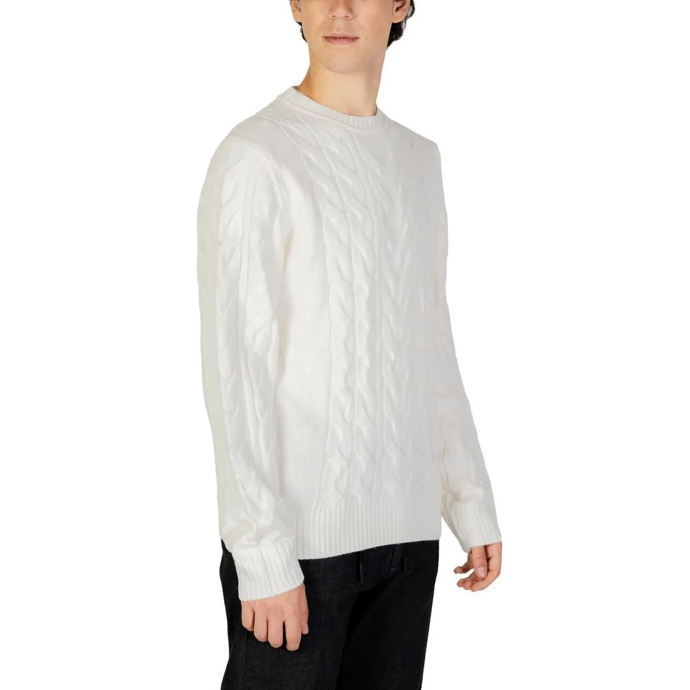 Hamaki-Ho White Marabou Sweater - IT52 | XL