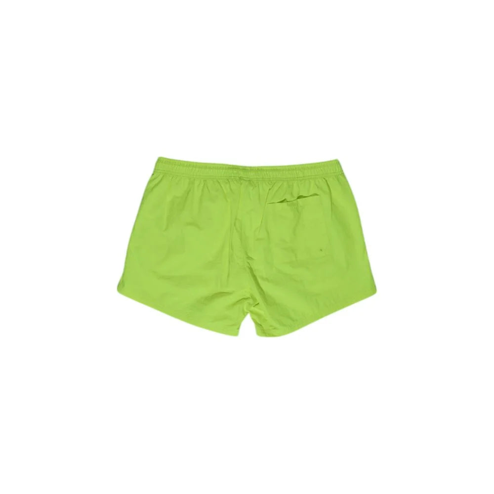 Hamaki-Ho Yellow Polyester Swim Short - Swim Boxers