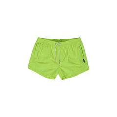 Hamaki-Ho Yellow Polyester Swim Short - Swim Boxers