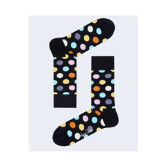 Happy Socks Black Cotton Sock - 41-46