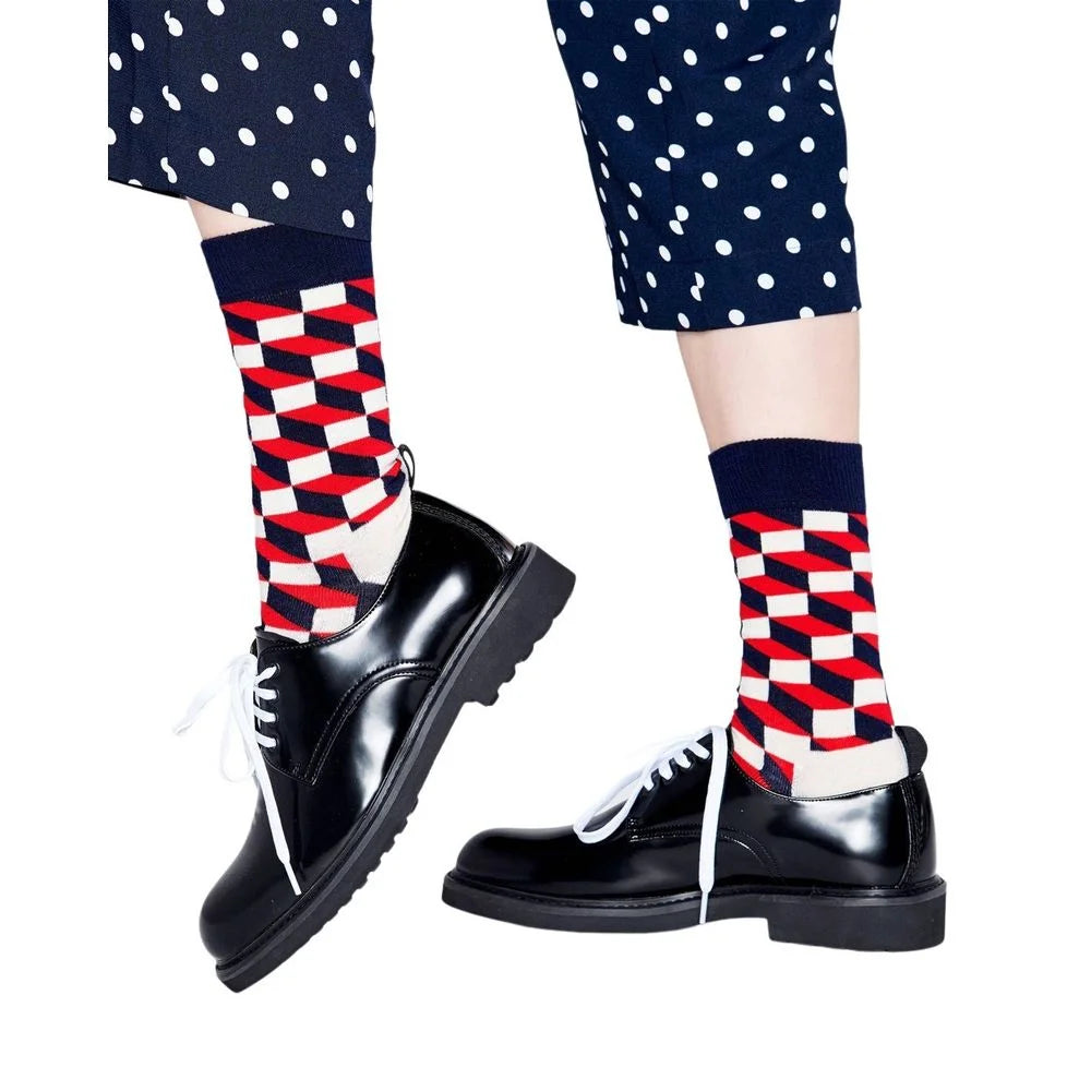 Happy Socks Blue Cotton Sock - 36-40