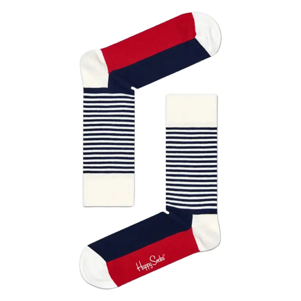 Happy Socks Blue Cotton Sock - 36-40