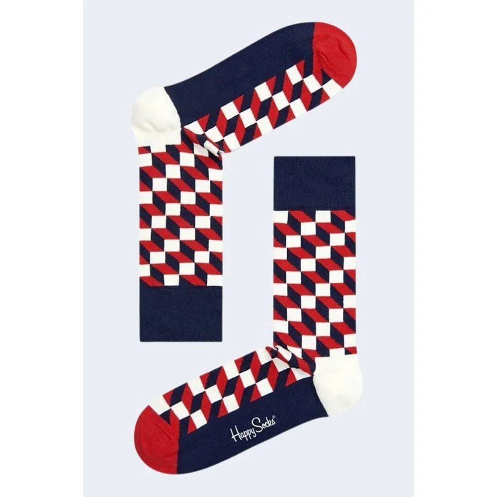 Happy Socks Blue Cotton Sock - 36-40